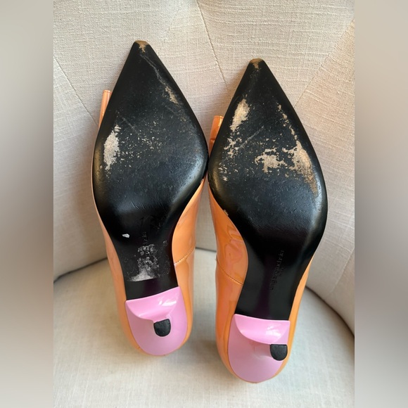 Emanuel Ungaro Fuchsia Vintage heels Size M7. - Picture 7 of 7